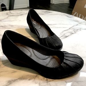 Zapatos negros de plataforma